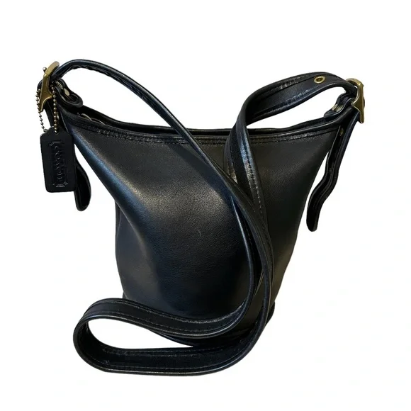 Coach | Bags | Vintage Coach Maggie Duffle Sac 99 Black